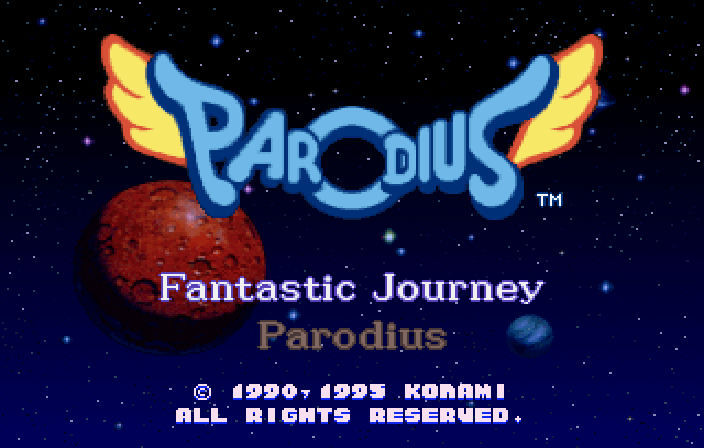 Gokujyo Parodius-Da! Deluxe Pack screenshot 2 for Sega Saturn